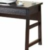 Wooden Desk with 2 Drawers Brown - Benzara -Outlet Desks Store unnamed file 14454