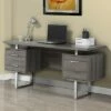 Monarch Specialties 60-Inch Modern Home Office Computer Desk, Dark Taupe -Outlet Desks Store unnamed file 1449