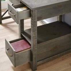 Dexter Lift Writing Desk Distressed Gray - Steve Silver Co. -Outlet Desks Store unnamed file 14496