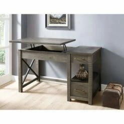 Dexter Lift Writing Desk Distressed Gray - Steve Silver Co. -Outlet Desks Store unnamed file 14497