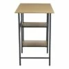 Hawthorne Desk Brass/Black - ZM Home