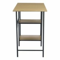 Hawthorne Desk Brass/Black - ZM Home