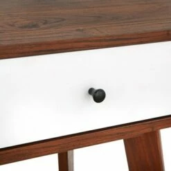 Cassie Writing Desk White/Walnut - Buylateral -Outlet Desks Store unnamed file 14507
