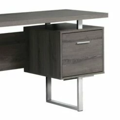 Monarch Specialties 60-Inch Modern Home Office Computer Desk, Dark Taupe 8 Monarch Specialties 60-Inch Modern Home Office Computer Desk, Dark Taupe -Outlet Desks Store unnamed file 1451