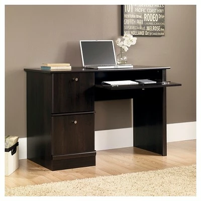 Computer Desk - Cinnamon Cherry - Sauder 3 Computer Desk - Cinnamon Cherry - Sauder