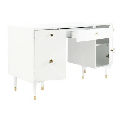Joelle Acrylic Leg Desk - Safavieh 3 Joelle Acrylic Leg Desk - Safavieh
