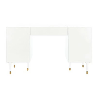 Joelle Acrylic Leg Desk - Safavieh 5 Joelle Acrylic Leg Desk - Safavieh - Image 3