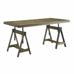 Cadence Adjustable Dining Table and Desk - Treasure Trove Accents Weathered Gray 12 Cadence Adjustable Dining Table and Desk - Treasure Trove Accents Weathered Gray -Outlet Desks Store unnamed file 14590
