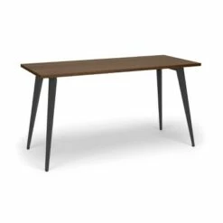 55" Executive Desk with Angled Metal Legs - HON BASYX White -Outlet Desks Store unnamed file 14602