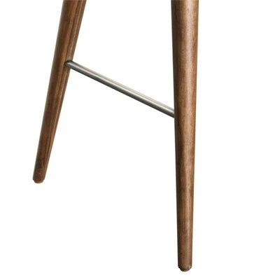 HomeFare Mid-Century Oval Desk in Brown - Home Fare 5 HomeFare Mid-Century Oval Desk in Brown - Home Fare - Image 3