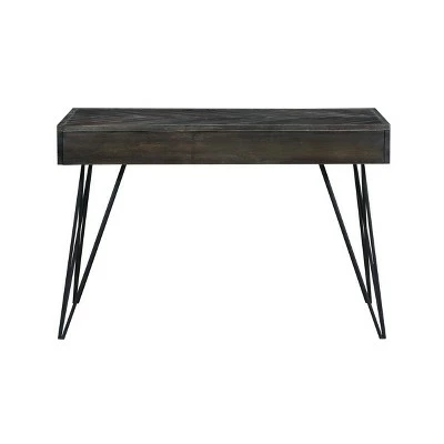 Alvara Court 2 Drawer Writing Desk - Treasure Trove Accents White 6 Alvara Court 2 Drawer Writing Desk - Treasure Trove Accents White - Image 4