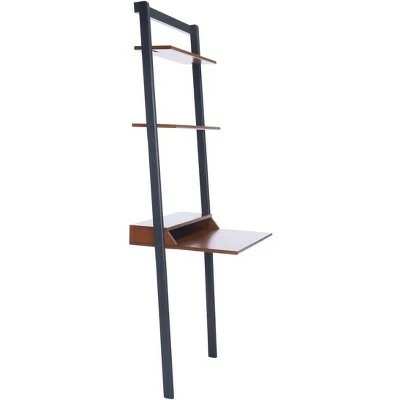 Pamella 2 Shelf Leaning Desk - Safavieh 4 Pamella 2 Shelf Leaning Desk - Safavieh - Image 2