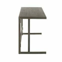 Roman Industrial Office Desk - LumiSource Espresso