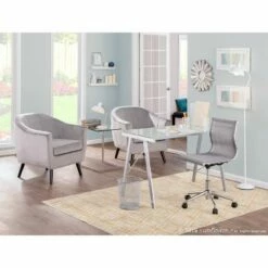 Glass Writing Desk - LumiSource Black 19 Glass Writing Desk - LumiSource Black -Outlet Desks Store unnamed file 14667