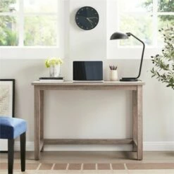 Henn& Hart 44" Gray Oak MDF Wood Writing Desk - Henn&Hart -Outlet Desks Store unnamed file 14682