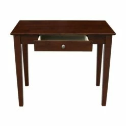 Whitewood Industries Writing Table - International Concepts Espresso -Outlet Desks Store unnamed file 14813