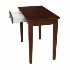 Whitewood Industries Writing Table - International Concepts Espresso -Outlet Desks Store unnamed file 14814