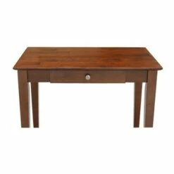 Whitewood Industries Writing Table - International Concepts Espresso -Outlet Desks Store unnamed file 14815