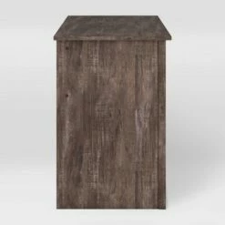 Kingston 2 Drawer Desk Rustic Brown - CorLiving -Outlet Desks Store unnamed file 14841
