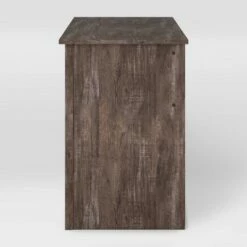 Kingston 2 Drawer Desk Rustic Brown - CorLiving -Outlet Desks Store unnamed file 14843