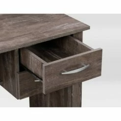 Kingston 2 Drawer Desk Rustic Brown - CorLiving -Outlet Desks Store unnamed file 14847