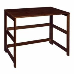 31" Cakewalk Folding Desk - Regency Mocha Walnut -Outlet Desks Store unnamed file 14892