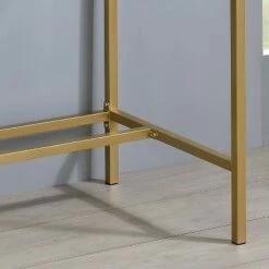 Everbay Writing Desk with Power and USB Plug - miBasics Olive/gold -Outlet Desks Store unnamed file 14899