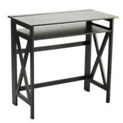 The Lakeside Collection Lakeside Folding Desk - Laptop Writing Table with Shelf for Home Office, Crafting 13 The Lakeside Collection Lakeside Folding Desk - Laptop Writing Table with Shelf for Home Office, Crafting -Outlet Desks Store unnamed file 14920