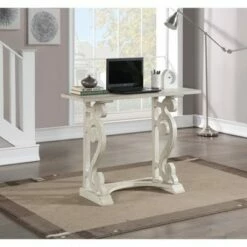 Moselle Writing Desk/Console White Rub - Treasure Trove Accents 10 Moselle Writing Desk/Console White Rub - Treasure Trove Accents -Outlet Desks Store unnamed file 14925