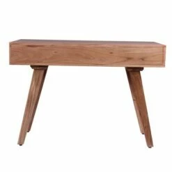 45" 1 Drawer with Textured Front Wooden Study Writing Desk Brown - The Urban Port -Outlet Desks Store unnamed file 14953