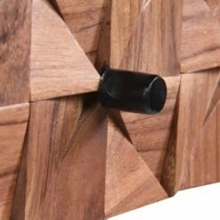 45" 1 Drawer with Textured Front Wooden Study Writing Desk Brown - The Urban Port -Outlet Desks Store unnamed file 14954