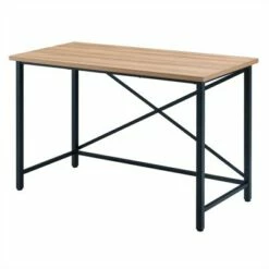Henn& Hart 47" Black and Golden Oak Desk - Henn&Hart -Outlet Desks Store unnamed file 14984