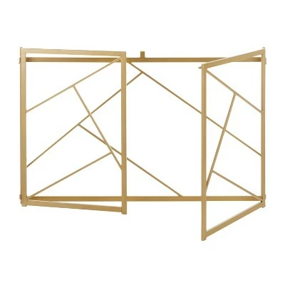 Folia Writing Desk - LumiSource Gold/white 9 Folia Writing Desk - LumiSource Gold/white - Image 7