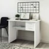 Kingston 2 Drawer Desk White - CorLiving -Outlet Desks Store unnamed file 15012