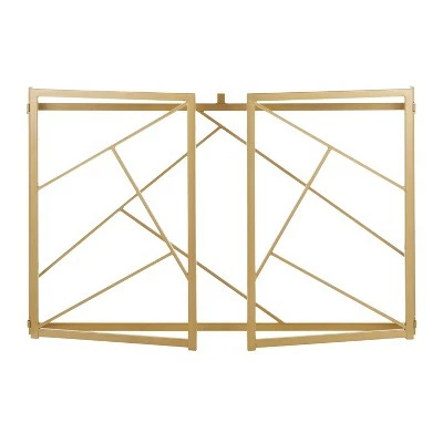 Folia Writing Desk - LumiSource Gold/white 10 Folia Writing Desk - LumiSource Gold/white - Image 8