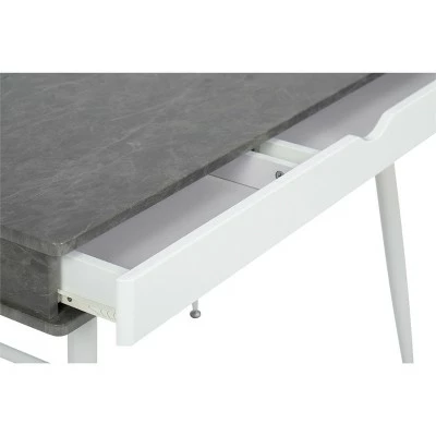 Alcove Writing Desk - Calico Designs Dark Gray Wash 4 Alcove Writing Desk - Calico Designs Dark Gray Wash - Image 2