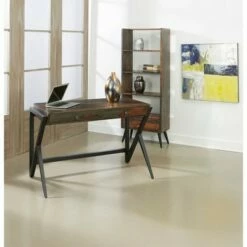 Sonoma 2 Drawer Writing Desk Charcoal Brown - Treasure Trove Accents -Outlet Desks Store unnamed file 15062