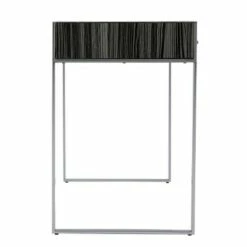 Lisgaf Writing Desk Silver/Black - Aiden Lane -Outlet Desks Store unnamed file 15115