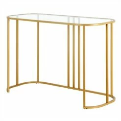 Henn& Hart 44" Brass Metal Writing Desk - Henn&Hart 14 Henn& Hart 44" Brass Metal Writing Desk - Henn&Hart -Outlet Desks Store unnamed file 15124