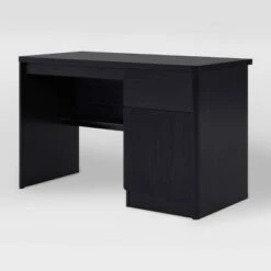 Kingston Desk with Cabinet Black/Brown - CorLiving 14 Kingston Desk with Cabinet Black/Brown - CorLiving -Outlet Desks Store unnamed file 15143