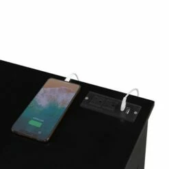 42" Oxford Desk with Charging Station - Breighton Home White -Outlet Desks Store unnamed file 1516