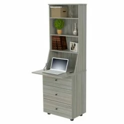 Computer Credenza Workcenter Gray - Inval 14 Computer Credenza Workcenter Gray - Inval -Outlet Desks Store unnamed file 15171