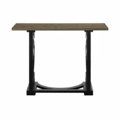 Moselle Writing Desk/Console Black - Treasure Trove Accents -Outlet Desks Store unnamed file 15179
