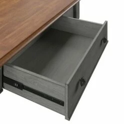 Ivalyn 1 Drawer Desk with Charging Station - Inspire Q Antiqued Black -Outlet Desks Store unnamed file 15198