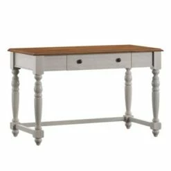 Ivalyn 1 Drawer Desk with Charging Station - Inspire Q Antiqued Black -Outlet Desks Store unnamed file 15204