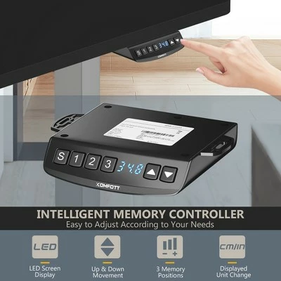 Costway Electric Adjustable Standing up Desk Dual Motor w/ Controller 7 Costway Electric Adjustable Standing up Desk Dual Motor w/ Controller - Image 5