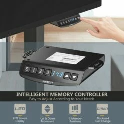 Costway Electric Adjustable Standing up Desk Dual Motor w/ Controller -Outlet Desks Store unnamed file 1572