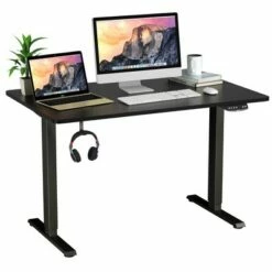 Costway Electric Adjustable Standing up Desk Dual Motor w/ Controller -Outlet Desks Store unnamed file 1578