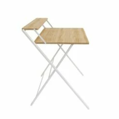 Core Folding 2 Tier Desk - Jamesdar Natural/white -Outlet Desks Store unnamed file 1643