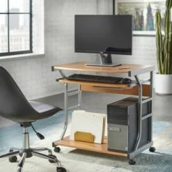 Berkeley Computer Desk - Buylateral Black